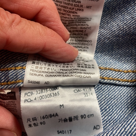Levi’s Orange Tag Jean Jacket - Picture 10 of 11